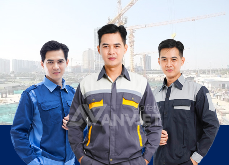 Áo bảo hộ mang lại sự an toàn cho người lao động.