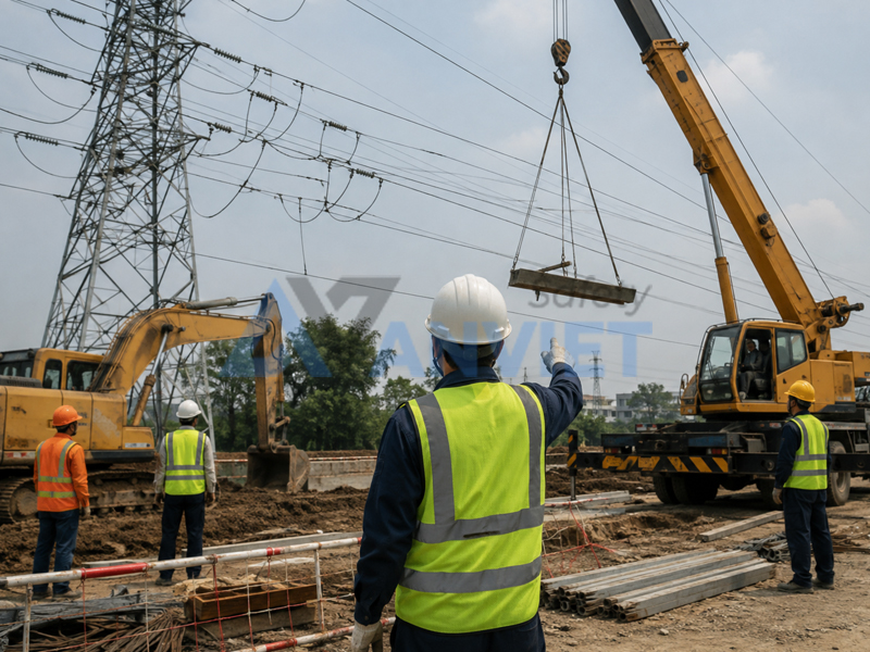 Các rủi ro tiềm ẩn xung quanh khu vực lưới điện cao thế.