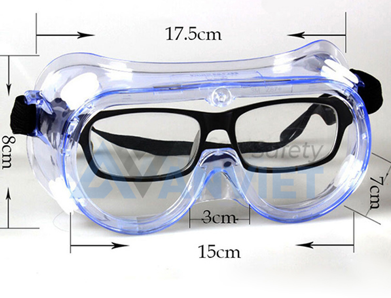 Kính bảo hộ chống hóa chất và tia UV 3M 1621.