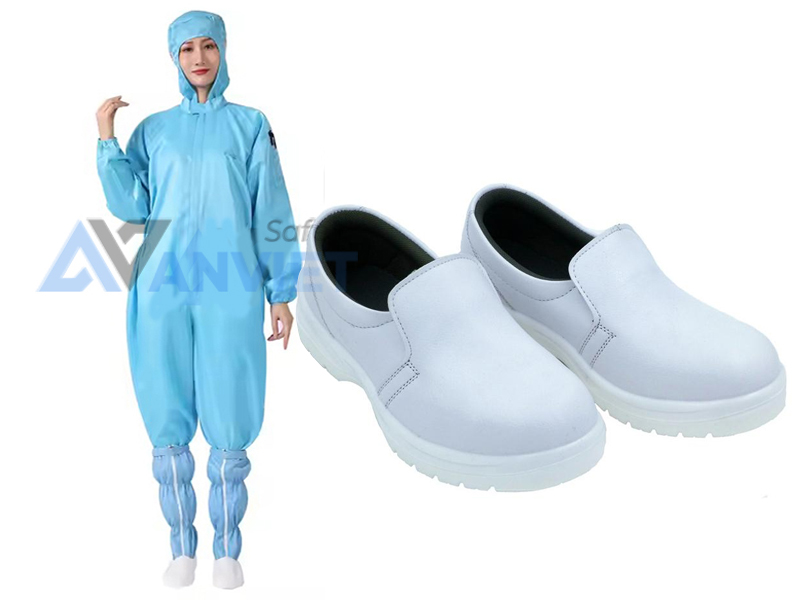Chọn giày phòng sạch phù hợp với trang phục bảo hộ phòng sạch.