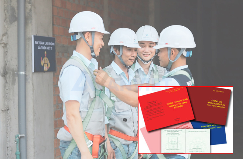 Chứng chỉ an toàn vệ sinh lao động.