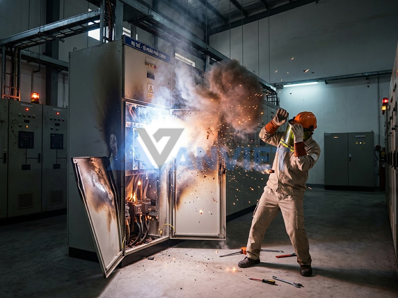 Nguy cơ và sự cố tiềm ẩn từ hiện tượng hồ quang điện.
