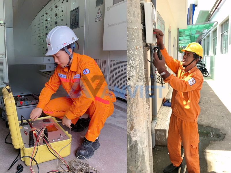 Giày ủng cách điện - trang bị bảo hộ thiết yếu cho thợ điện.