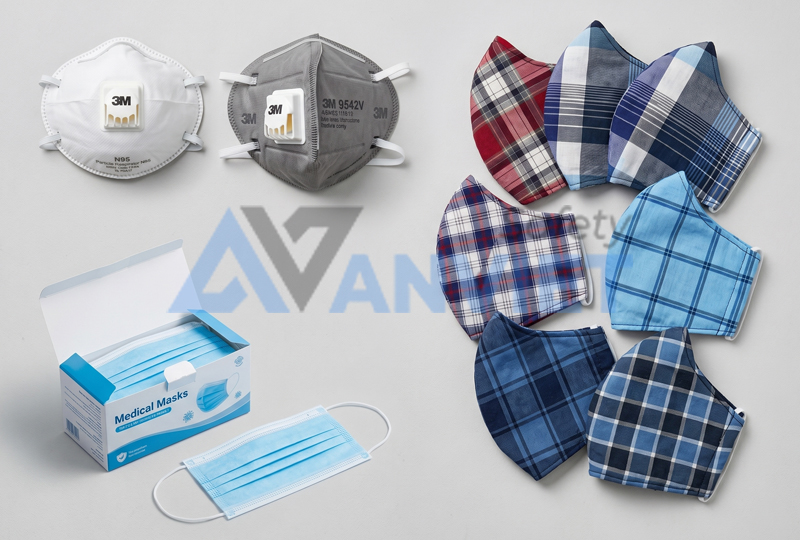 Lựa chọn và sử dụng khẩu trang bảo hộ đúng cách.