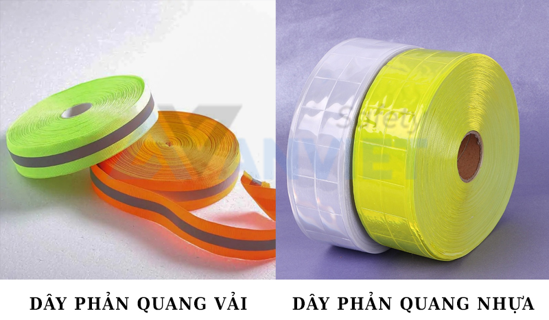 So sánh các loại dây phản quang.
