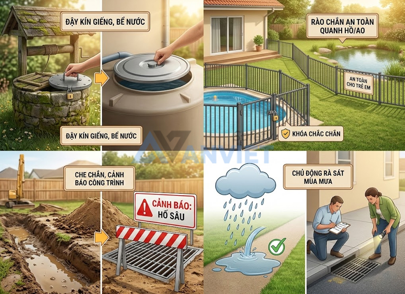 Cải tạo môi trường sống an toàn.