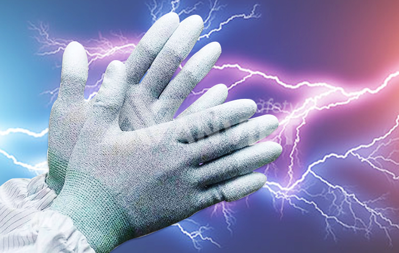 Găng tay chống tĩnh điện (Antistatic gloves).