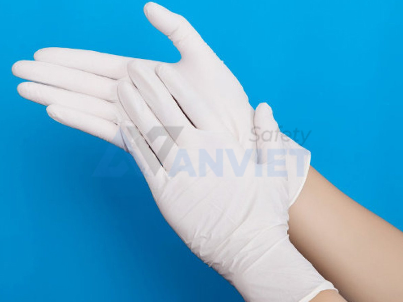Găng tay cao su tổng hợp chống tĩnh điện.