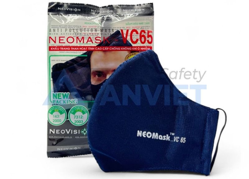 Khẩu trang than hoạt tính NeoMask VC65.