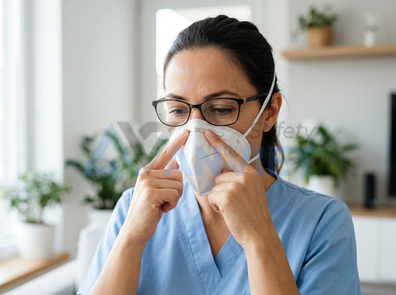 Sử dụng khẩu trang chống bụi mịn PM2.5 đúng cách.