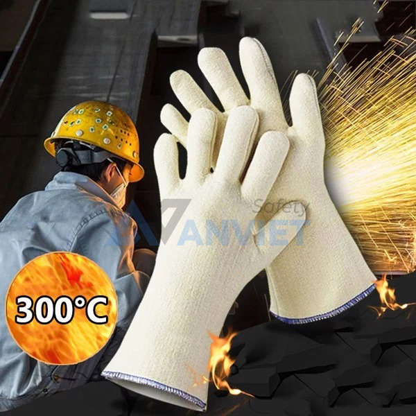 Găng tay Ansell 42-474 chống nhiệt 300 độ