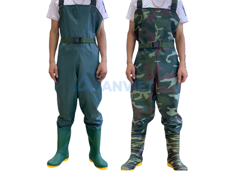 Ủng liền quần lội nước Hoa San U110.