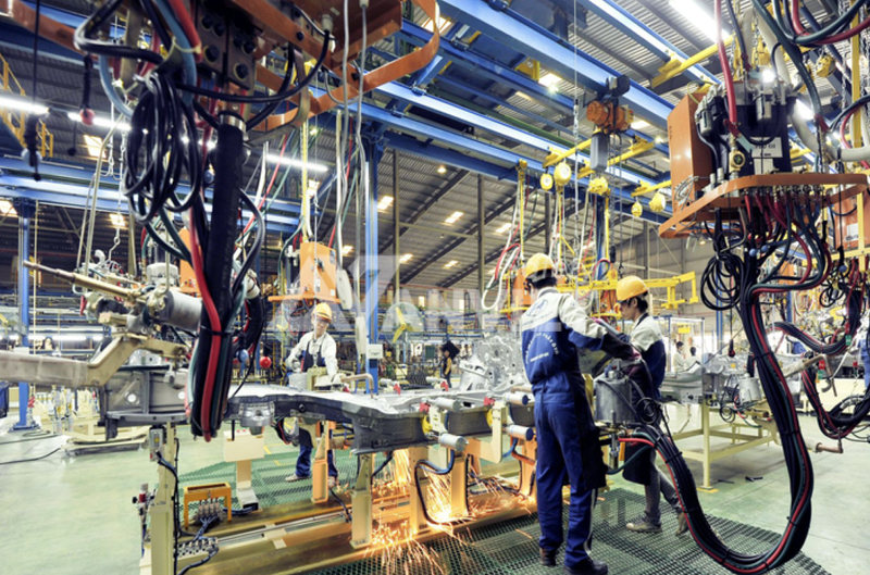 Biện pháp kỹ thuật và hạ tầng trong sản xuất cơ khí.