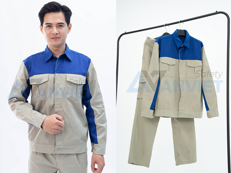 Quần áo bảo hộ lao động Evinz AV04.