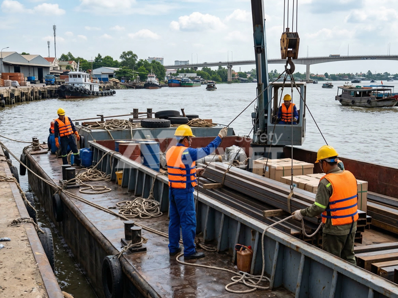 Quy định làm việc an toàn trên môi trường sông nước.