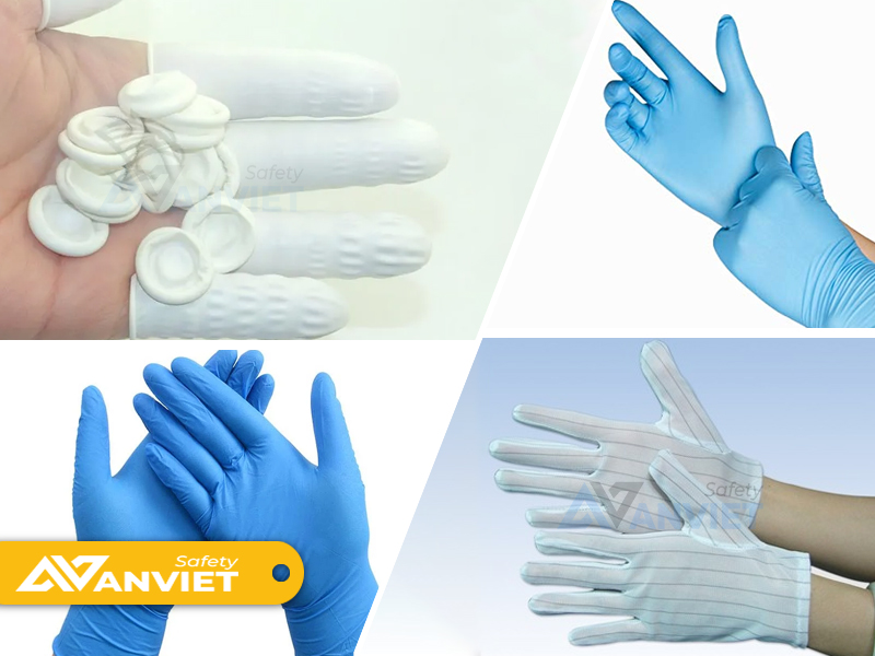 Găng tay phòng sạch.