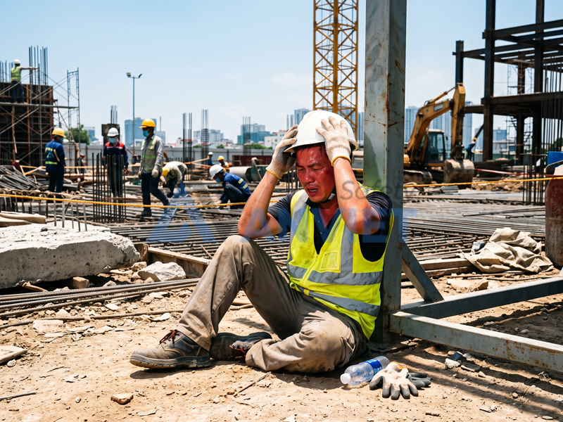 Sốc nhiệt có thể gây hậu quả nghiêm trọng.