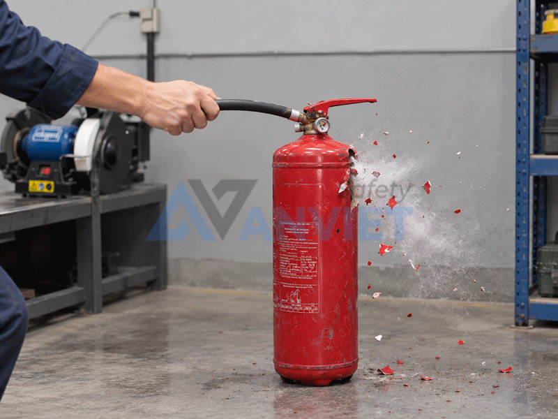 Bình chữa cháy có thể nổ hay không?