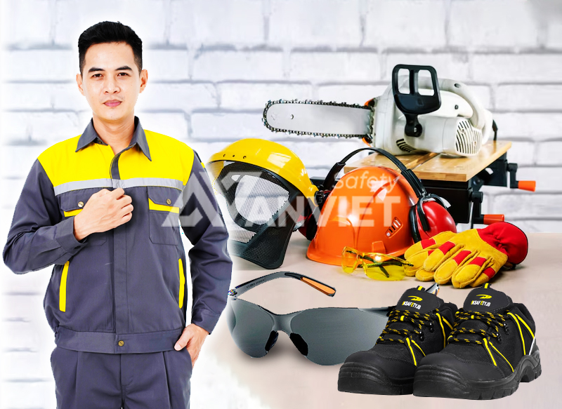 Trang bị đầy đủ đồ bảo hộ chất lượng cho người lao động.