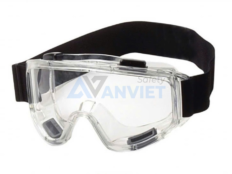 Kính có chức năng bảo vệ mắt khỏi tia UV, mảnh vỡ hoặc các hóa chất gây độc hại