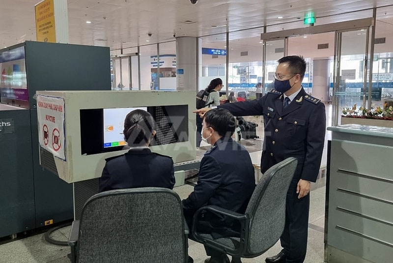 Quy định về thiết kế đồng phục hải quan sân bay.