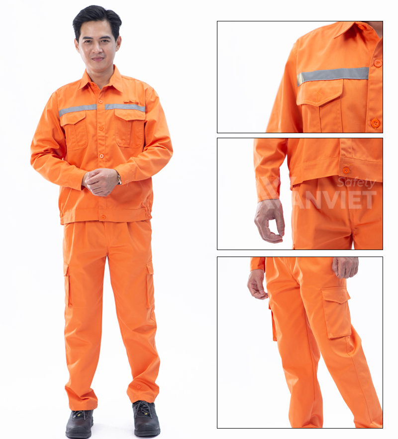 Đồng phục có chất liệu cao cấp, thiết kế tiện lợi và linh hoạt.