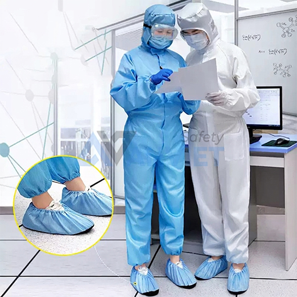 Với chất liệu PVC, sản phẩm phù hợp cho nhà máy điện tử, dược phẩm, thực phẩm và phòng thí nghiệm.