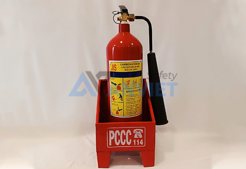 Bình chữa cháy khí CO2.