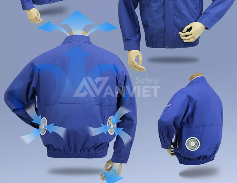 Áo khoác có quạt gió của Nhật sở hữu nhiều ưu điểm nổi bật.