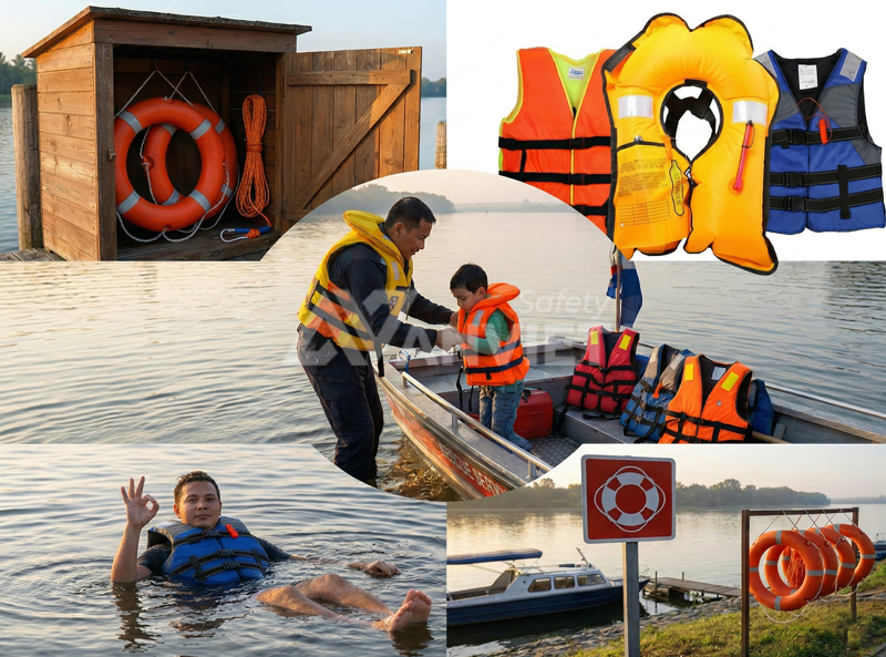 Thiết bị an toàn sông nước hạn chế nguy cơ đuối nước.