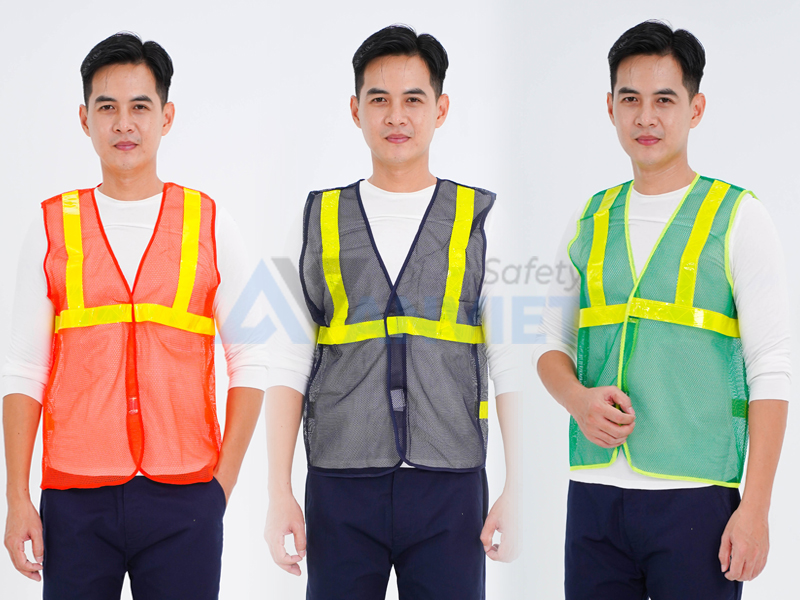 Áo gile lưới phản quang AV30.