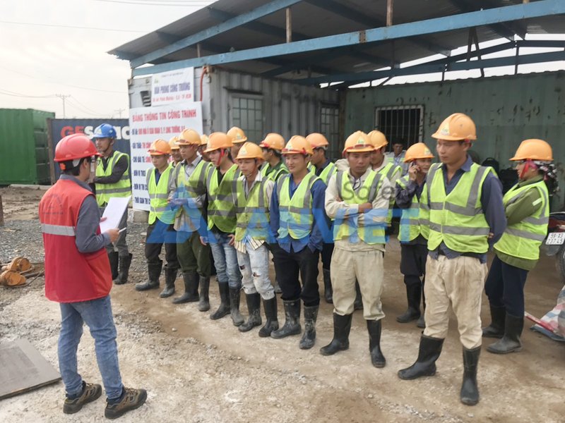 Đào tạo và nâng cao nhận thức an toàn cho toàn bộ nhân sự.