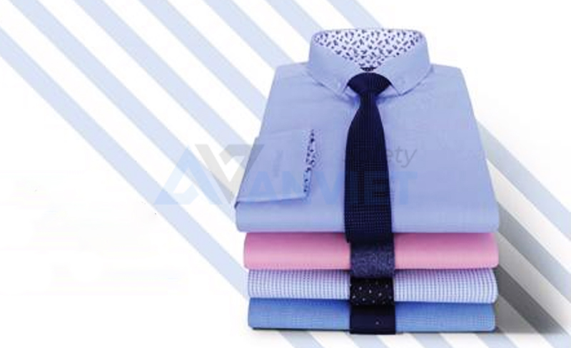 Cà vạt đồng phục chất liệu cotton.