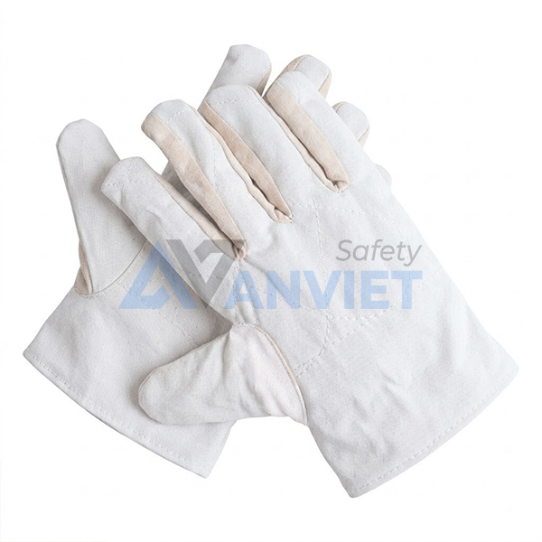  Găng tay vải bạt, găng tay bảo hộ vải bạt cao cấp T110