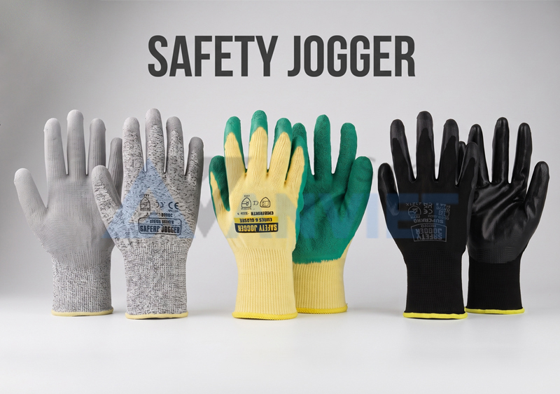 Thương hiệu găng tay bảo hộ Safety Jogger.