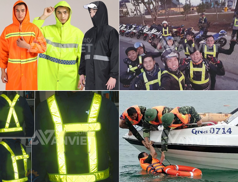 Ứng dụng đa dạng của dây phản quang nhựa trong đời sống.