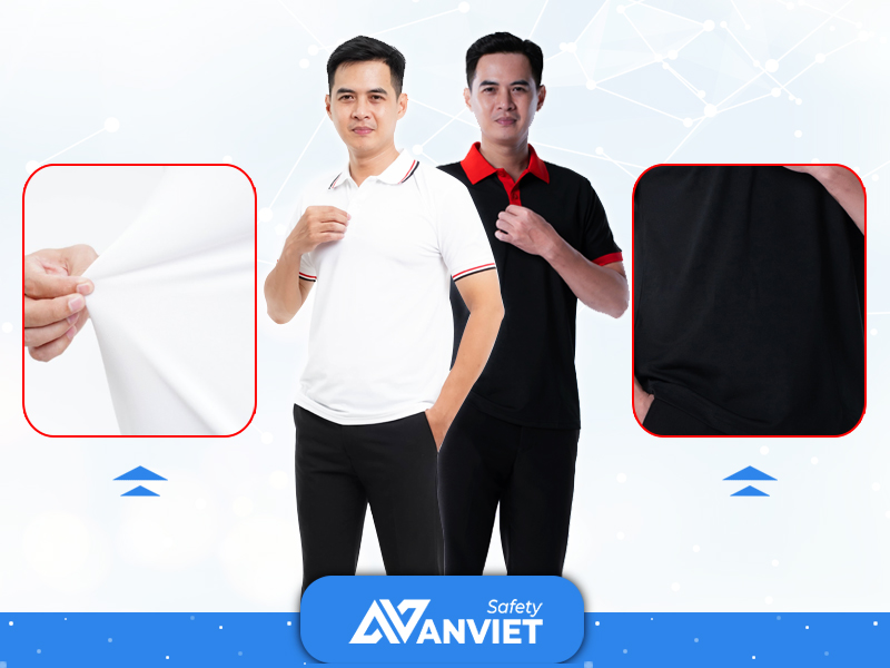 Chọn chất liệu áo thun polo đồng phục phù hợp.
