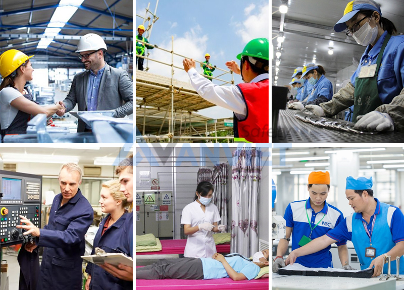 Các nhóm đối tượng cần tham gia huấn luyện an toàn vệ sinh lao động.