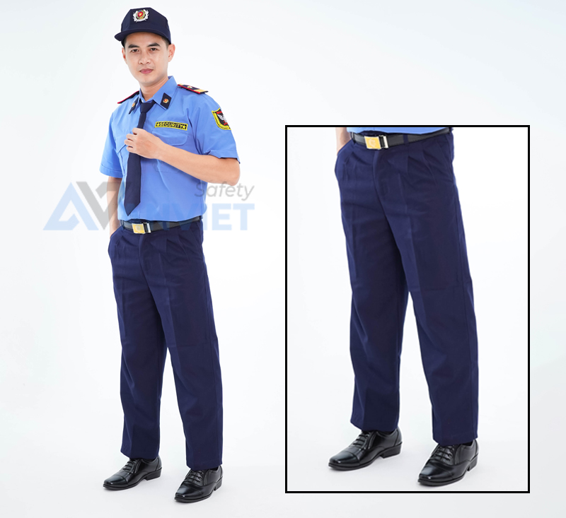 Quần đồng phục bảo vệ tăng tính chuyên nghiệp.