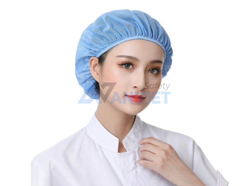 Mũ phòng sạch chụp tròn.